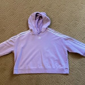 Adidas women’s essential 3 striped hoodie
